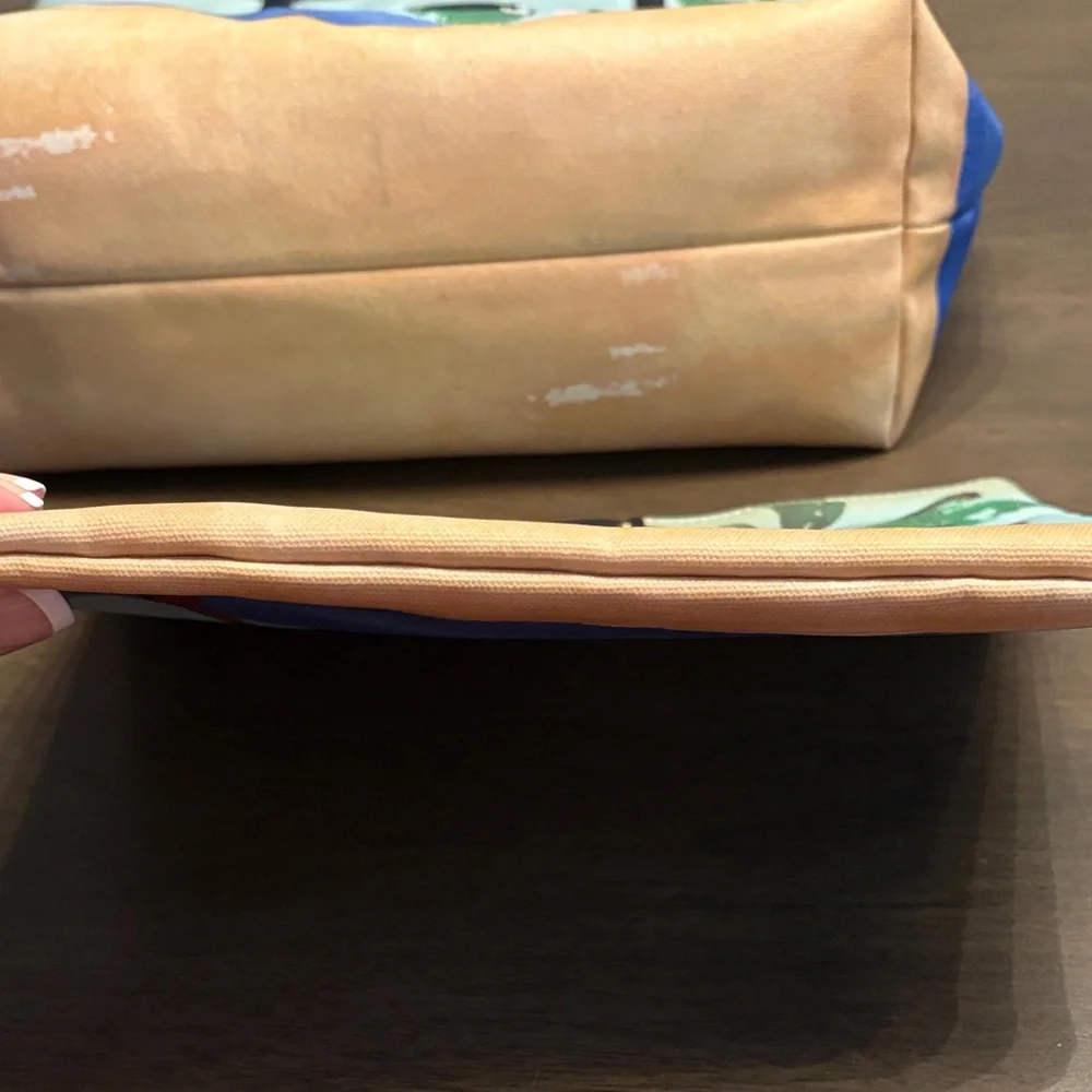 Kate Spade I Need A Vacation Blue and Green Tote Bag Set - Picture 16 of 16